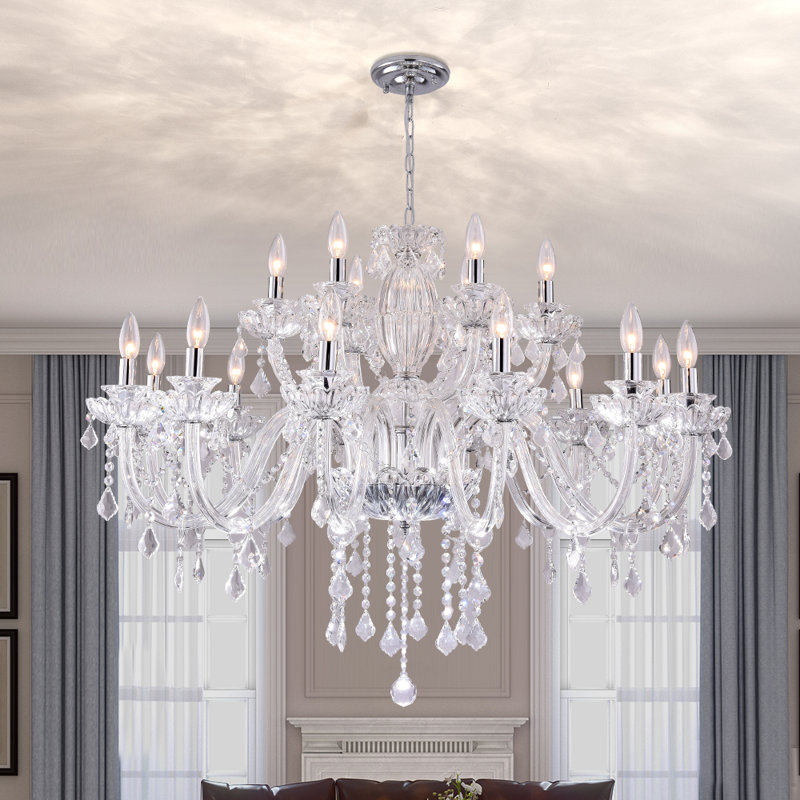 House of Hampton® Louann18 Light Candle Style Classic / Traditional Chandelier & Reviews Wayfair